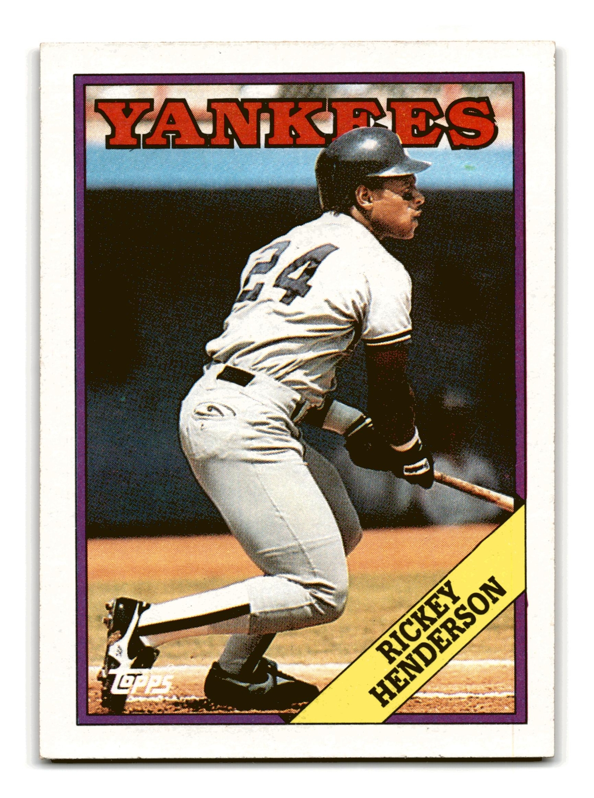 Rickey Henderson 1988 Topps #60 New York Yankees NM-MINT