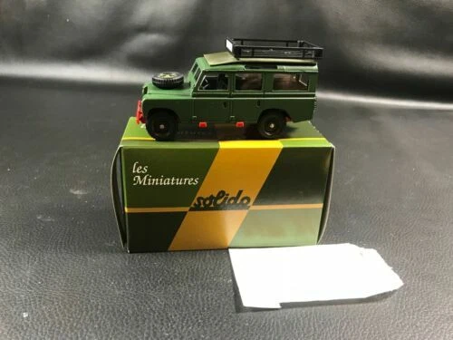 Véhicules militaires miniatures Solido Land Rover