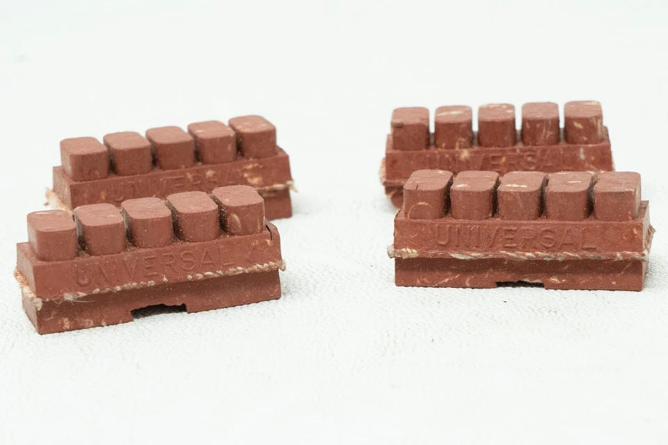 NUEVO DE LOTE UNIVERSAL 68 PASTILLAS DE FRENO JUEGO ZAPATOS VINTAGE CARRERAS BICICLETA DE CARRETERA BICICLETA ROJO Foto 2 de 3