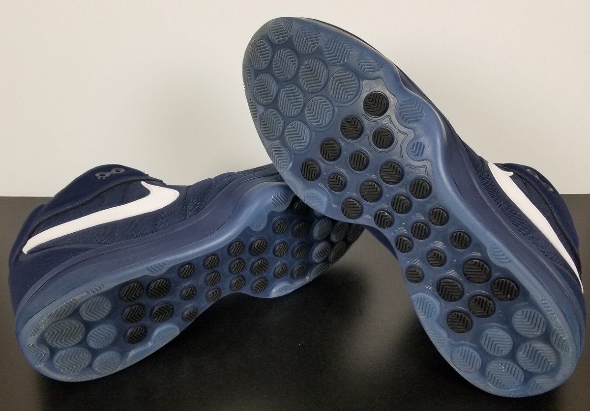 Nike Air Zoom G.T. Hustle 2 TB Promo Sneakers DX9190-401 Men\'s Size 13 NIKE ZOOM GT HUSTLE 2 TB NAVY BLUE MENS BASKETBALL SHOES  main image 4