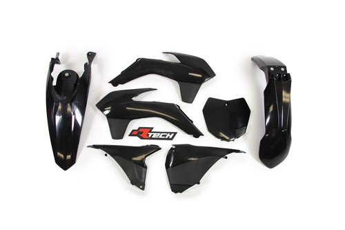Black Plastic Kit Fits KTM 350SXF 2013 