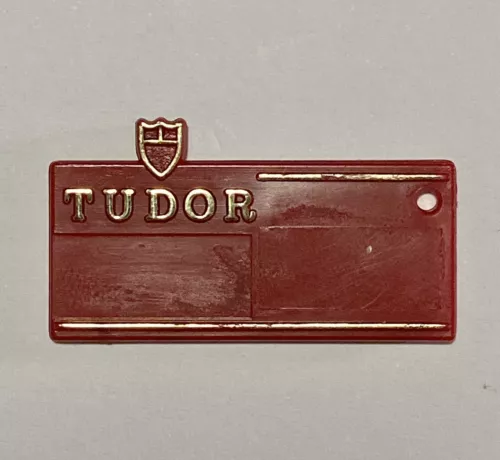 TUDOR Tag HANGTAG MONTE CARLO CHRONOGRAPH MONTECARLO 7149 7159 by ROLEX 1970´s /