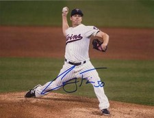 CASEY FIEN MINNESOTA TWINS SIGNED 8X10 W/COA 