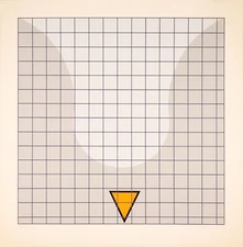 Takesada Matsutani Curve Signed Abstract Minimalist Silkscreen Unframed Art