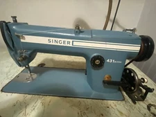singer sewing machine and table 