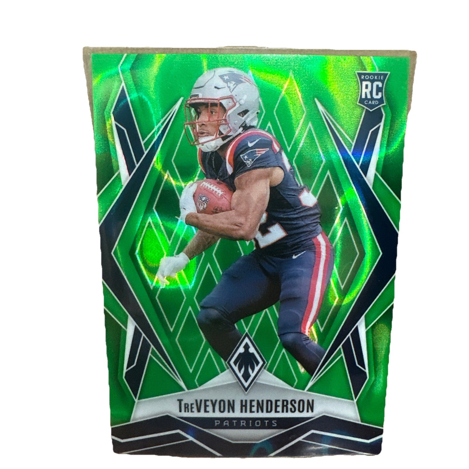 2025 Panini Phoenix - TreVeyon Henderson RC #187 Lime Green Lava /225