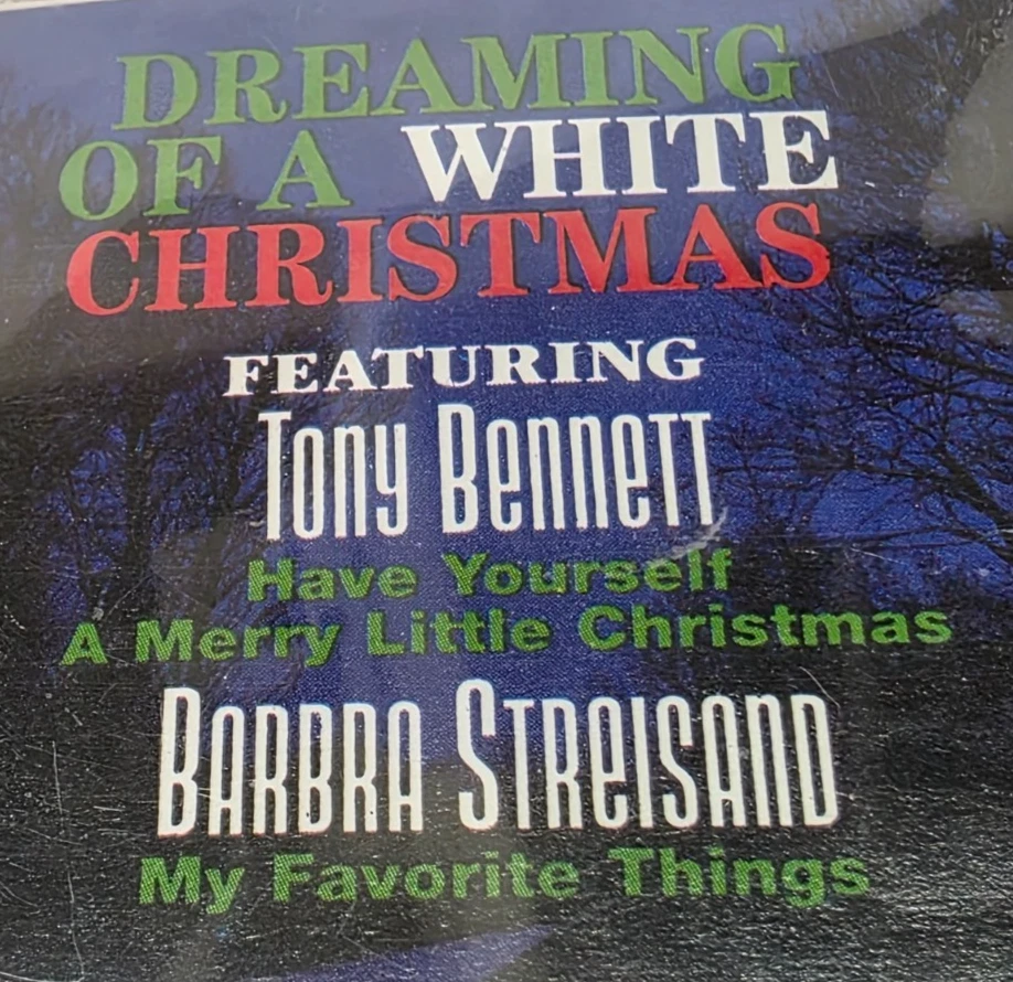 Dreaming Of A White Christmas Various Artist Cassette Tape (Sealed 1992) Sony - Image 2 of 4