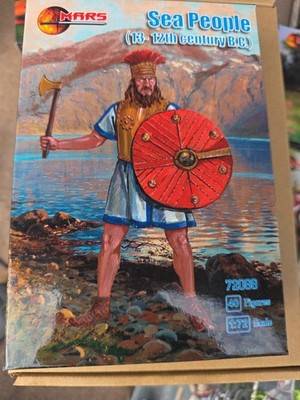 Mars Figures 1/72 SEA PEOPLE 13th to 12th Century B.C. Figure Set