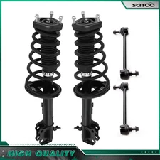 For 2009 2010 2011 2012 Toyota Venza AWD Rear Struts Sway Bars Kit w/Coil Spring