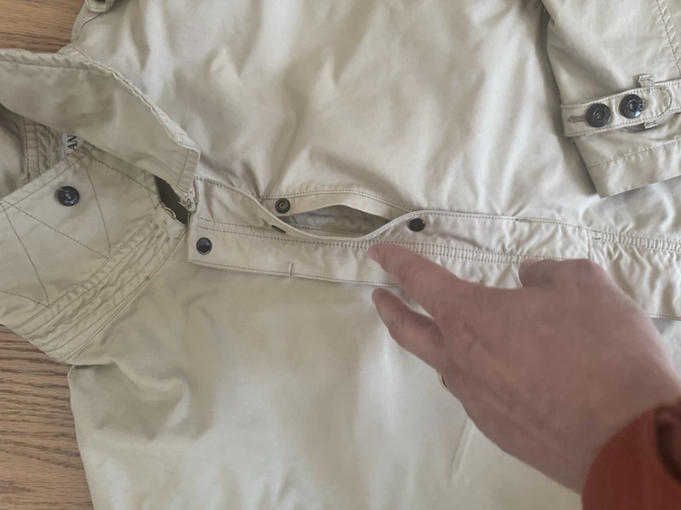 Gabardina Stone Island para hombre talla L Foto 3 de 4