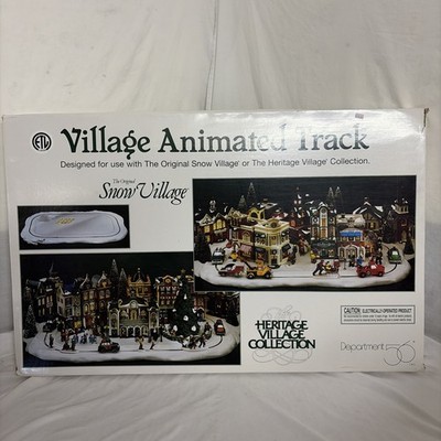 Department 56 Snow Village Animated Track For Use With Snow Village for PARTS