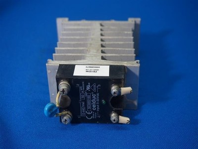 Celduc SC955160 Solid State Relay w/ Heat Sink 5-30Vdc 50A w/o Cover