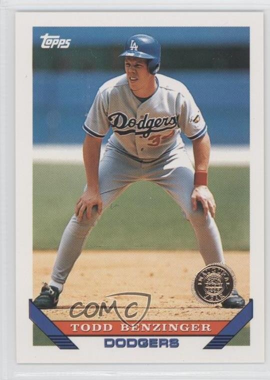 1993 Topps Inaugural Colorado Rockies Todd Benzinger #620 0q3