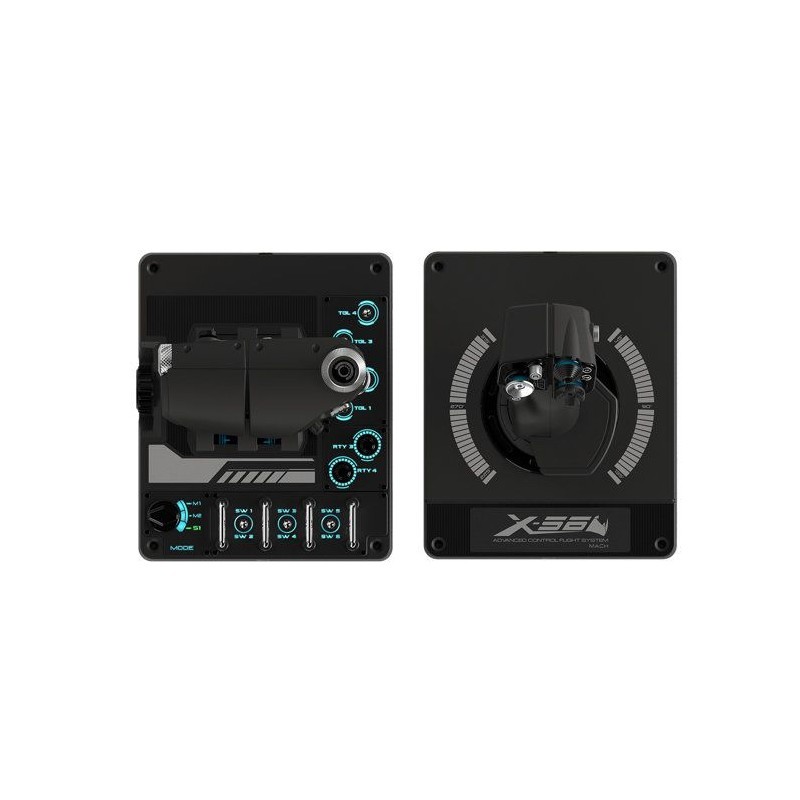 Système 3M Logitech G X56 HOTAS pour cockpit de simulation