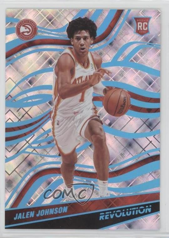 2021-22 Panini Revolution Rookies Cosmic 29/99 Jalen Johnson #103 Rookie RC