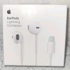 Genuine Apple - EarPods with Lightning Connector - White New Open Box