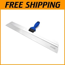 Professional-Grade 24" Drywall Knife - Rubberized Handle for Optimal Comfort
