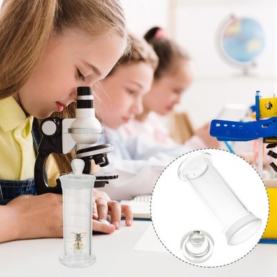  Sample Vials Chemical Container Glass Reagent Bottle Industrial Use Bottles