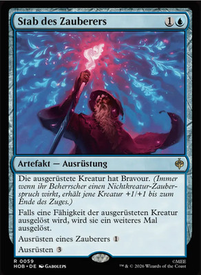 Stab des Zauberers / Wizard's Staff  - HOBBIT -  deutsch  (near-mint +)  *Rare*