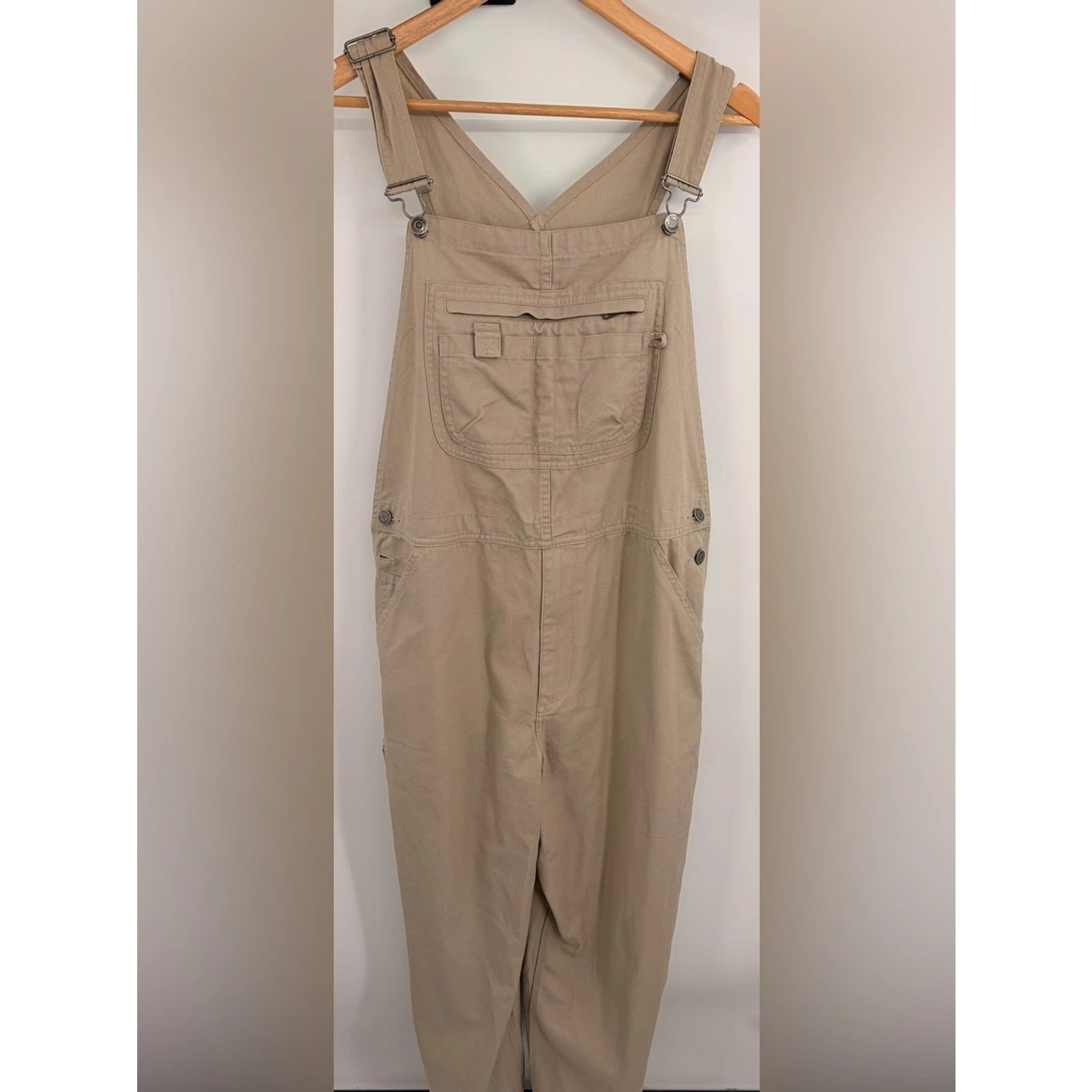 Duluth Trading Co 40 grit flex twill khaki bib overalls men’s L outdoor garden
Opens in a new window