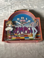 VTG 1983 Barbie Ken Quartz Talking Alarm Clock Pink RARE Hong Kong Mattel