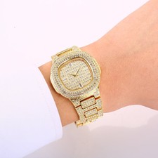 Elegant Diamond-Accented Fashion Watch