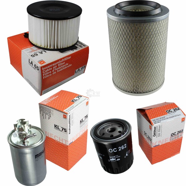 Mahle Kraftstofffilter KL 75 Innenraum LA 65 Luftfilter LX 99 ÖLfilter OC 262-image