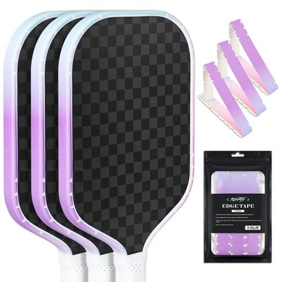 Amoswiz Pickleball Edge Guard Tape, 26MM, Purple to Blue Pink Gradiant 