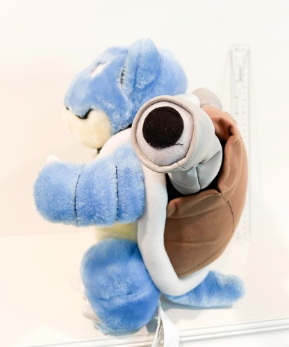 Vintage Blastoise Pokemon 1999 Nintendo 13 Zoll Plüsch Play By Play GC - Bild 3 von 5