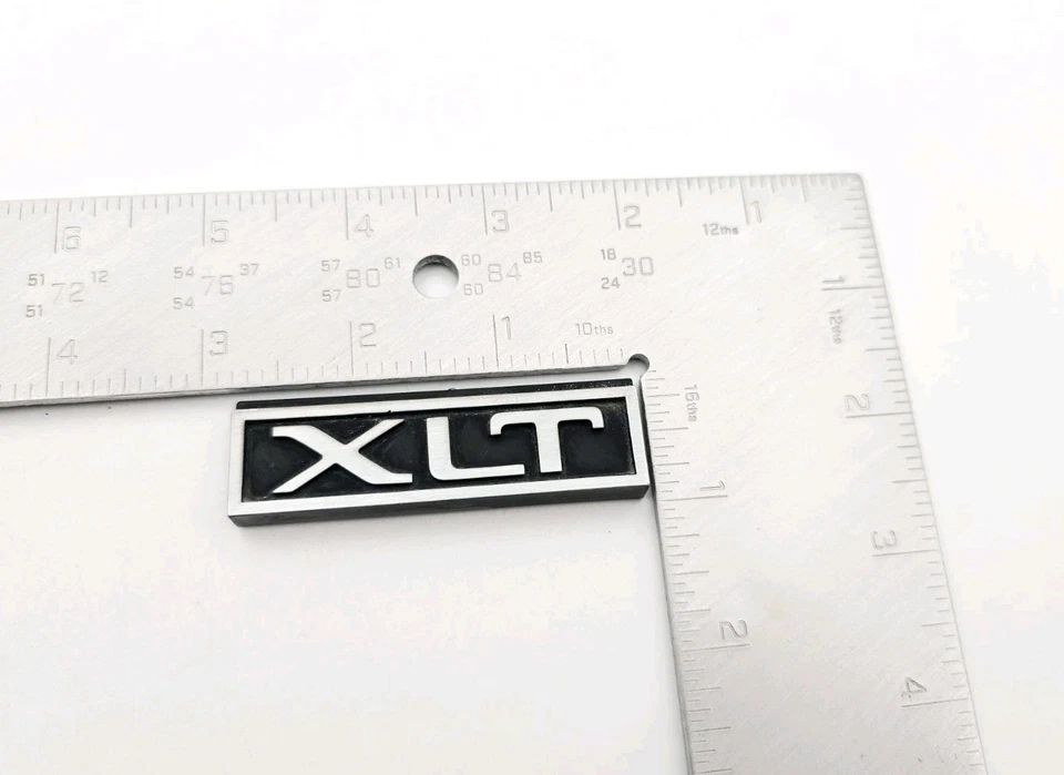 1992-1997 FORD AEROSTAR XLT REAR EMBLEM LOGO BADGE SYMBOL OEM - Image 2 of 3