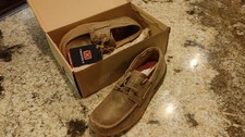 Twisted X WDM0003 Women  s Boat Shoe Driving Mocs Leather Brown 9 M Comfort