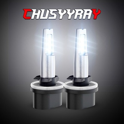 2x 880 893 LED Headlight Bulbs Fit Arctic Cat Snowmobile Crossfire EFI 2007-2011