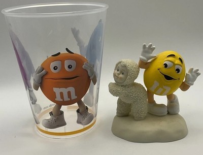 Department 56 Snowbabies M&M s I m Nuts About Dancing Figurine 2004 No Box W/cup