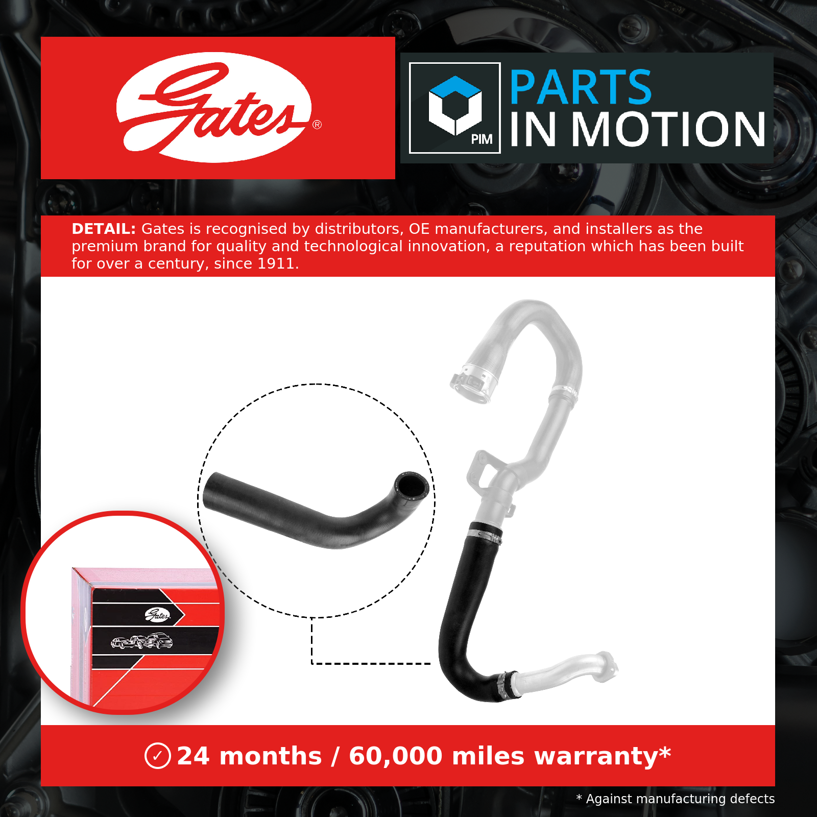 ✅Fits GATES 09-0679 TURBO HOSE 09-0679 ⭐UK Seller⭐ - Image 7