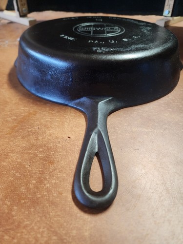 Griswold No. 9 Cast Iron DEEP Skillet Large Block EPU Logo - Picture 3 of 17