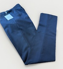 Richard James Trousers 100% Wool Navy  Basketweave Adjusters 30R BNWT RRP £295