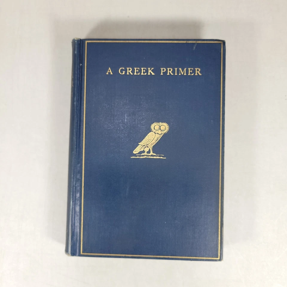 A Greek Primer Clarence W Gleason 1903 Hardccover Language - Image 2 of 4