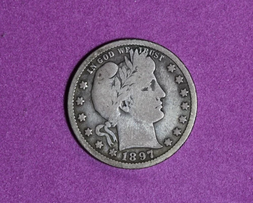 1897-O Barber Quarter #P33587