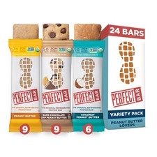 Perfect Bar Original Refrigerated Protein Bar, Peanut Butter Lovers Variety B...