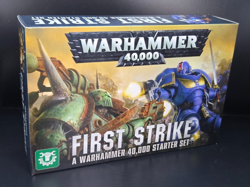 Warhammer 40K  First Strike Starter Set Opened Death Guard Space Marines OOP