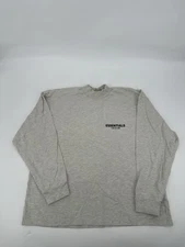 Essentials Fear of God Gray Long Sleeve T-Shirt Size Medium Oversized Designer