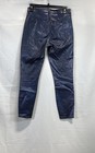 L'AGENCE Women's NWT High Rise Skinny Jeans Black Holo Foil Metallic Sz 28 — photo 2