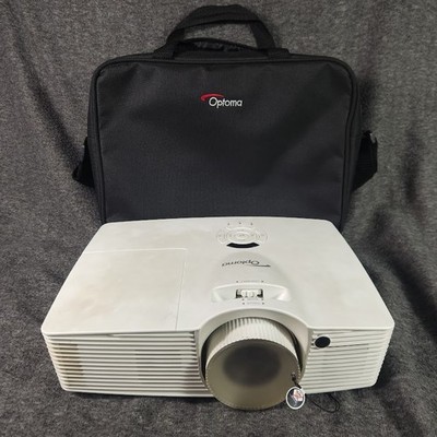 Optoma EH416 DLP Projector 4200Lumens 503Hrs NO REMOTE Needs Lamp & Power Cord