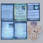 9 DISCOVER ONLY Trackables - 5 Cards, 3 Wooden Geocoins, GW XVI Geocoin — photo 2