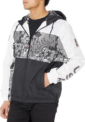 Volcom Mens Usst Ermont Hooded Lightweight Windbreaker Jacket