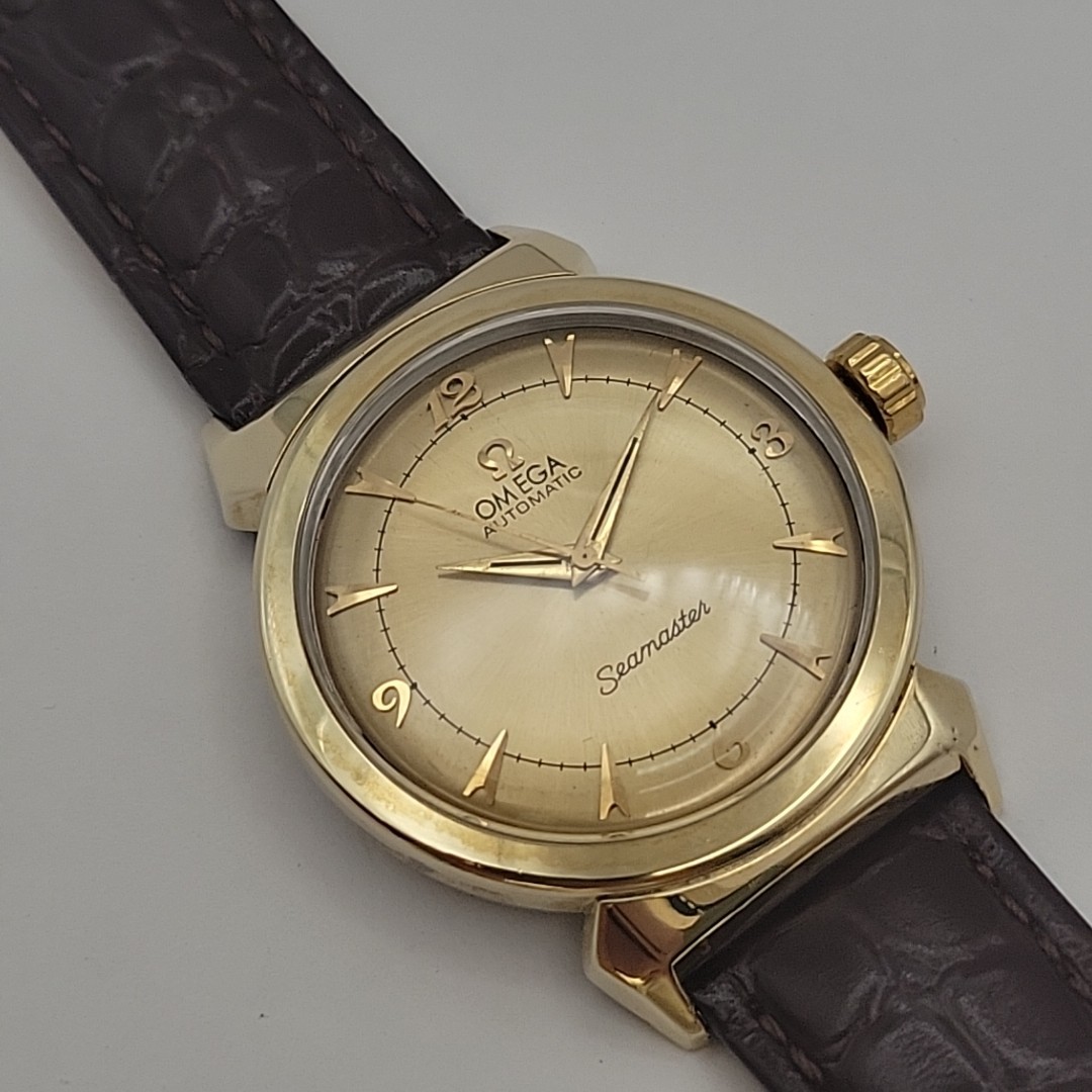 Hooded Lugs Omega Lion Lugs Rare 1952 Vintage Omega Seamaster