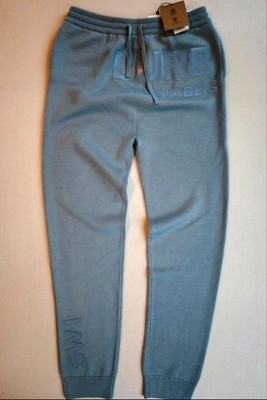 BURBERRY Kinder Jogginghose Gr. 164 Hellblau Neu mit Etikett Designer Sweatpants