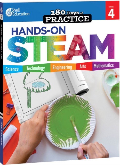 180 Days™: Hands-On STEAM for Grade 4 by Cheryl Lane (Paperback Book)