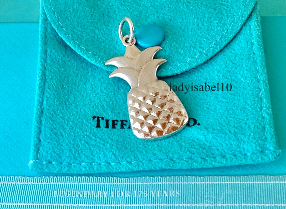 Silver sale pineapple charm