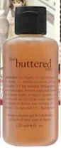 NEW SEALED Philosophy HOT BUTTERED RUM Shampoo Shower Gel Bubble Bath 4 OZ